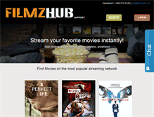 Tablet Screenshot of filmzhub.com
